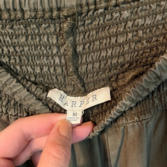 Francesca’s Wide Leg Linen Pants - Picture 4 of 5